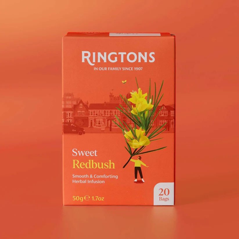 英国紅茶 リントンズ【REDBUSH TEA レッドブッシュ（ルイボスティー）】20包20杯分50ｇ