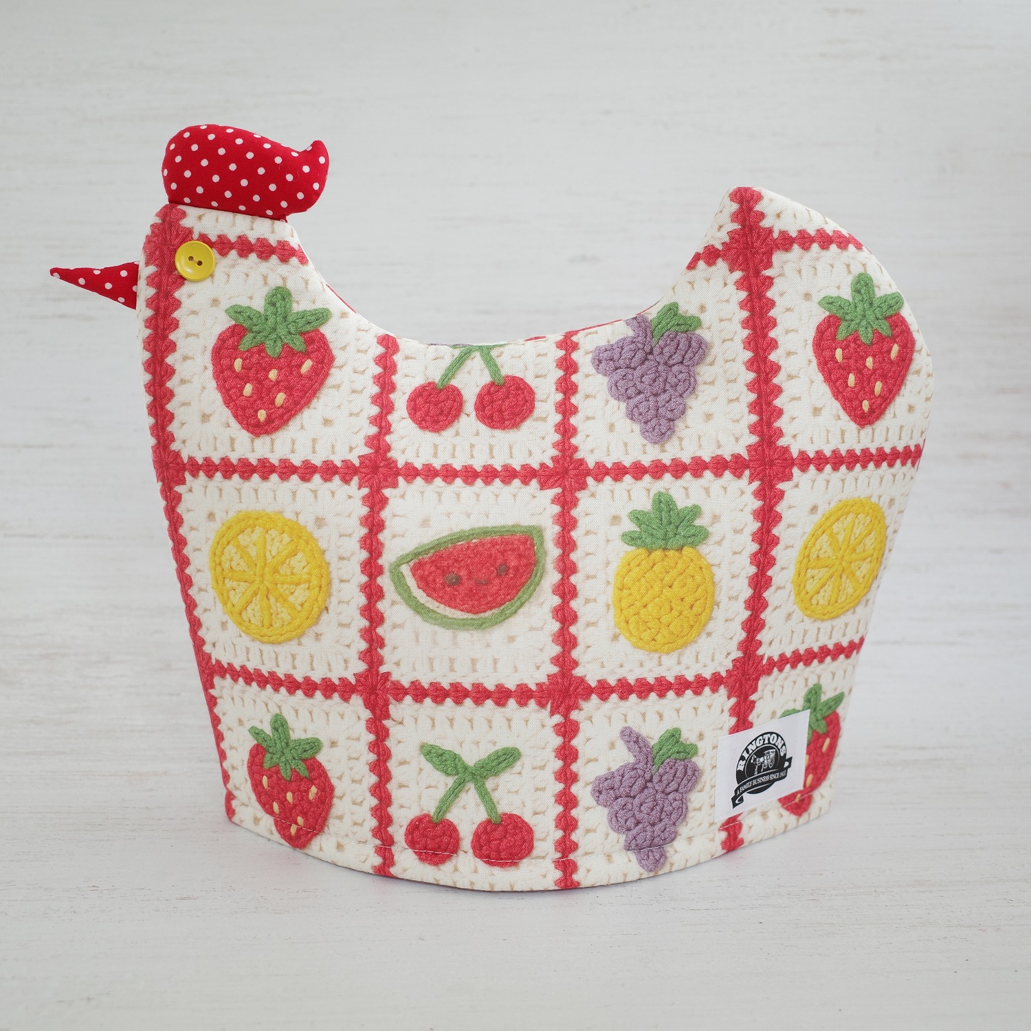 7月17日(金)19時～販売開始 リントンズ にわとり型ティーコジー(Tea cosy) NO,65