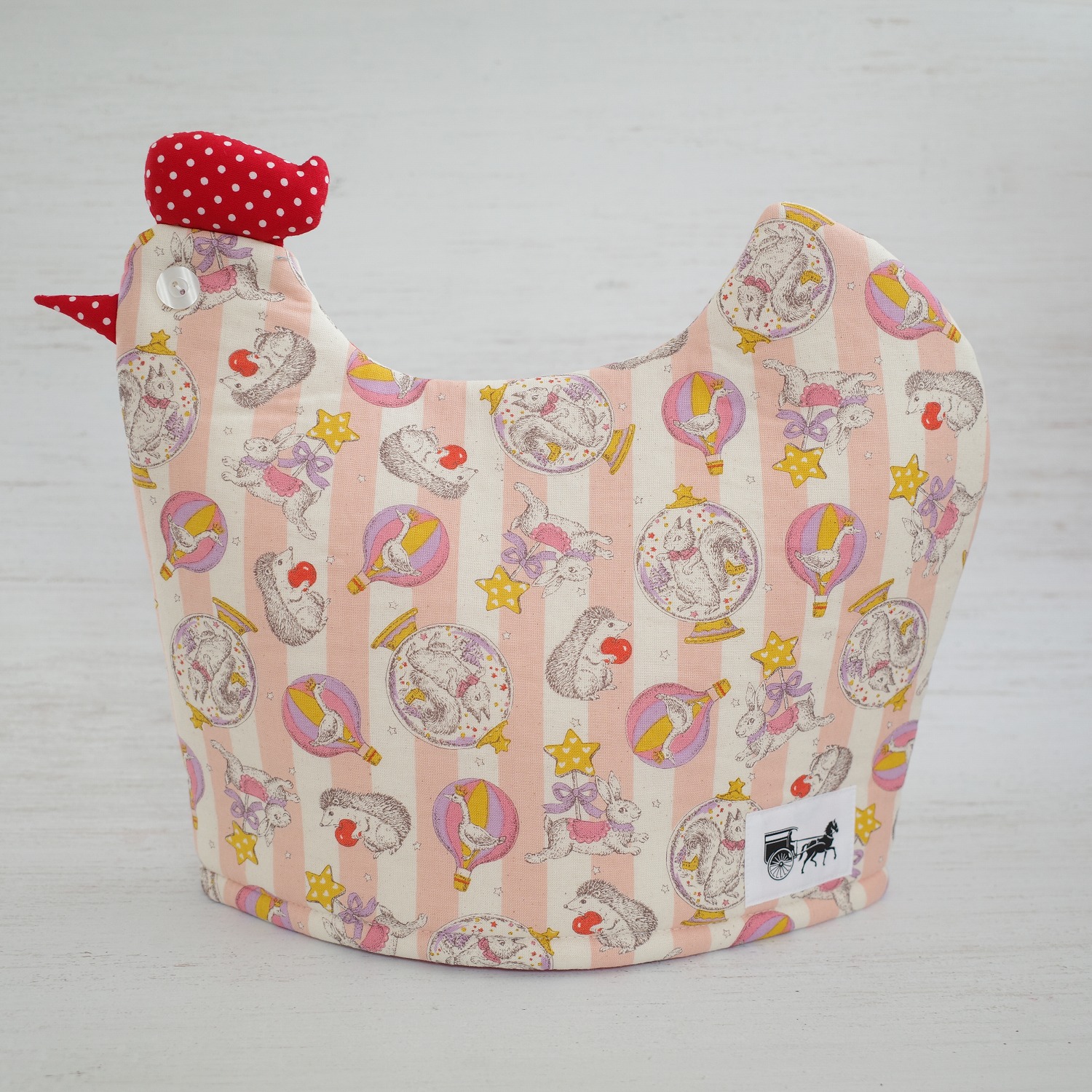 7月17日(金)19時～販売開始 リントンズ にわとり型ティーコジー(Tea cosy) NO,66