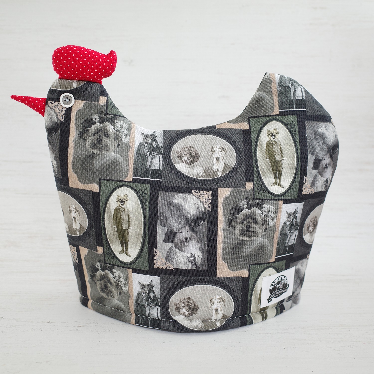 7月17日(金)19時～販売開始 リントンズ にわとり型ティーコジー(Tea cosy) NO,76