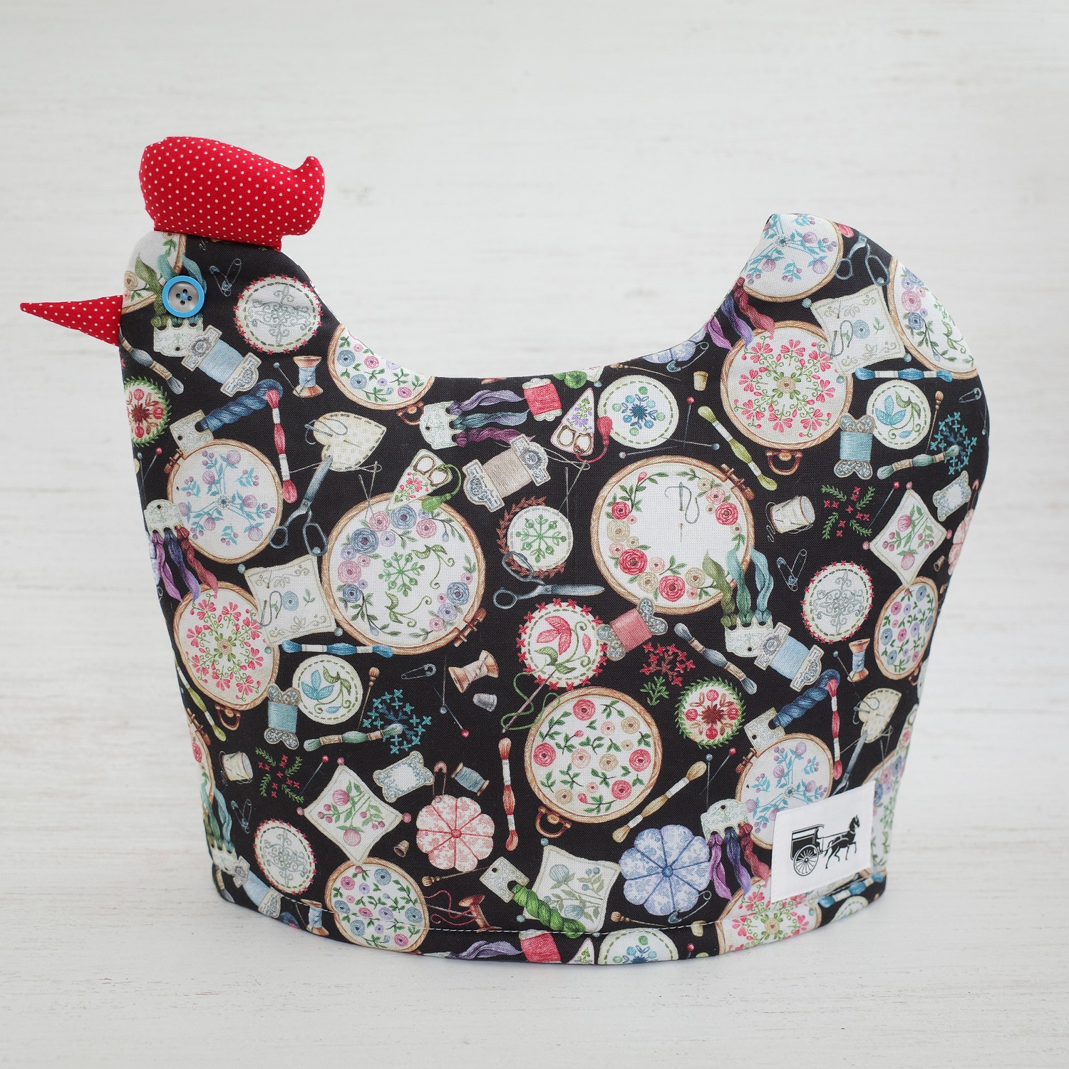 7月17日(金)19時～販売開始 リントンズ にわとり型ティーコジー(Tea cosy) NO,85