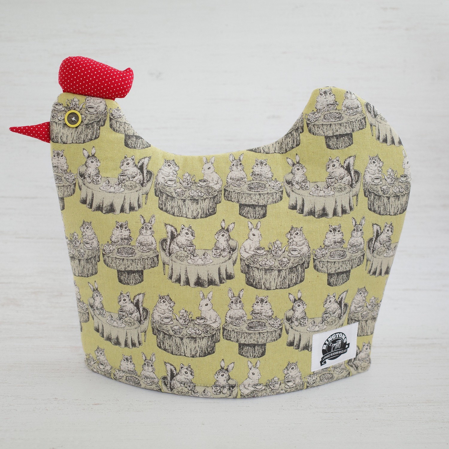7月17日(金)19時～販売開始 リントンズ にわとり型ティーコジー(Tea cosy) NO,91