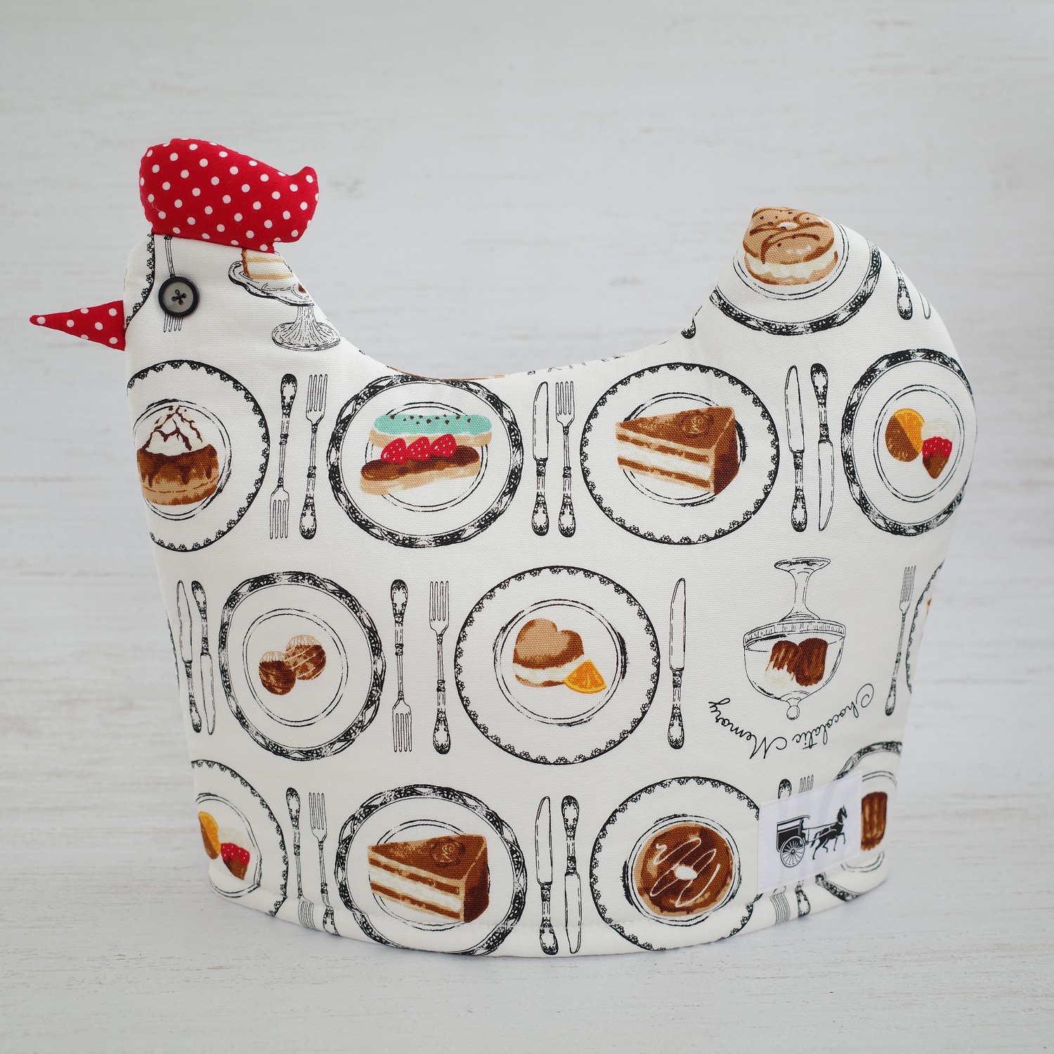 7月17日(金)19時～販売開始 リントンズ にわとり型ティーコジー(Tea cosy) NO,95