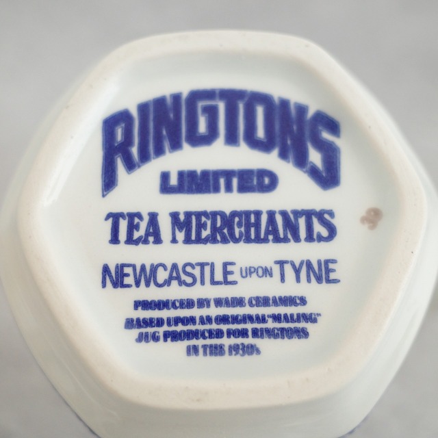 リントンズ】×【Wade社】復刻版 ウィローパターンのティーポット D