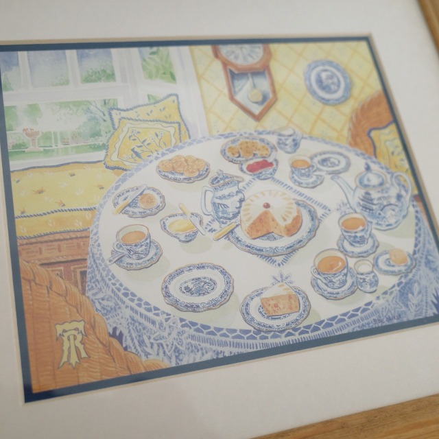 リントンズ】英国リントニアンのアフタヌーンティーを描いたアート