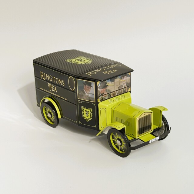 リントンズ【 クラシックバン型の紅茶缶 】ゴールド50包100杯分(150g)