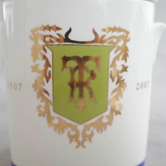 リントンズ】 紅茶商創業100周年記念ビスケットバレル Ringtons Japan