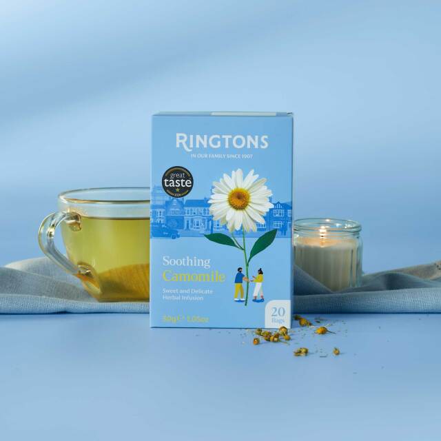 英国紅茶 Ringtons リントンズ【カモミール】ティーバッグ 20包