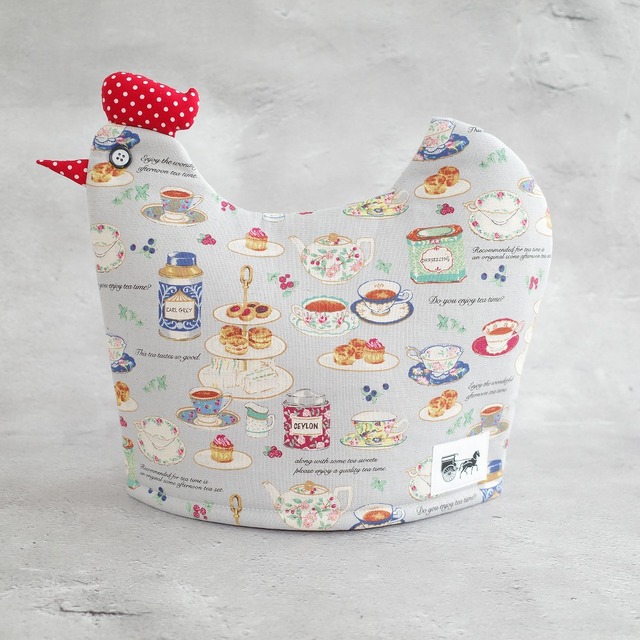 6月5日(金)19時～販売開始 リントンズ にわとり型ティーコジー(Tea cosy) NO,5