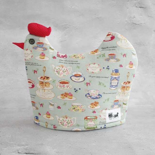 6月5日(金)19時～販売開始 リントンズ にわとり型ティーコジー(Tea cosy) NO,11