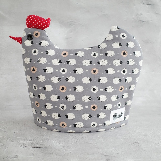6月5日(金)19時～販売開始 リントンズ にわとり型ティーコジー(Tea cosy) NO,21