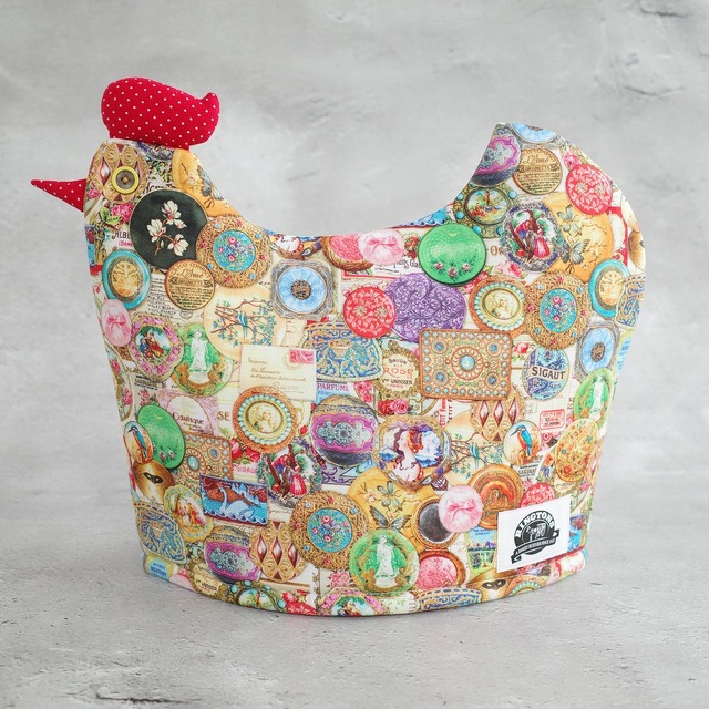 6月5日(金)19時～販売開始 リントンズ にわとり型ティーコジー(Tea cosy) NO,22