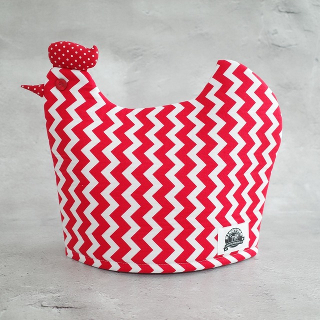 6月5日(金)19時～販売開始 リントンズ にわとり型ティーコジー(Tea cosy) NO,26