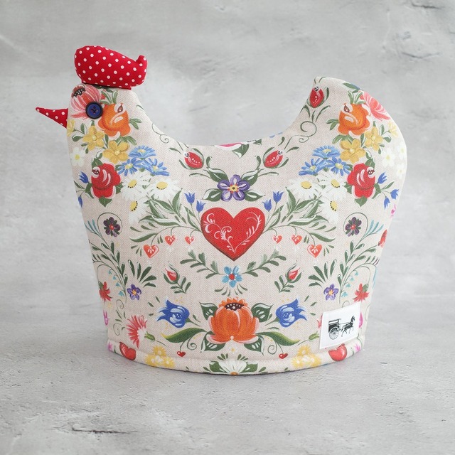 6月5日(金)19時～販売開始 リントンズ にわとり型ティーコジー(Tea cosy) NO,29