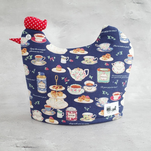6月5日(金)19時～販売開始 リントンズ にわとり型ティーコジー(Tea cosy) NO,30