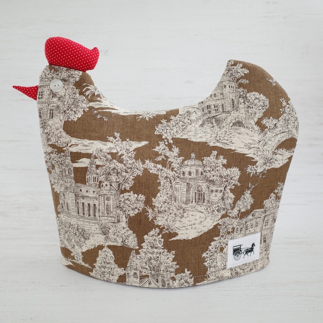 7月17日(金)19時～販売開始 リントンズ にわとり型ティーコジー(Tea cosy) NO,67