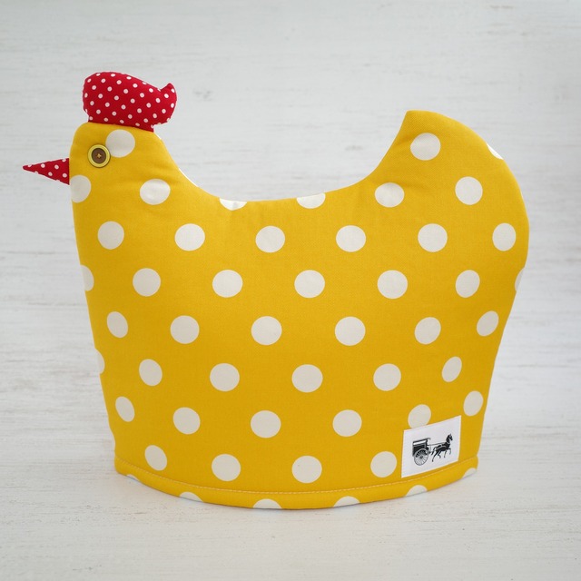 7月17日(金)19時～販売開始 リントンズ にわとり型ティーコジー(Tea cosy) NO,80