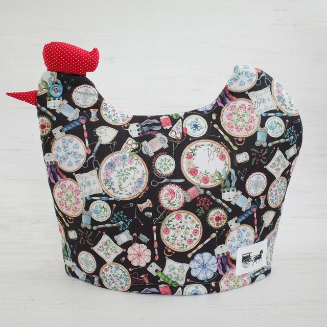 7月17日(金)19時～販売開始 リントンズ にわとり型ティーコジー(Tea cosy) NO,85