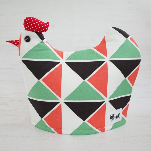7月17日(金)19時～販売開始 リントンズ にわとり型ティーコジー(Tea cosy) NO,87