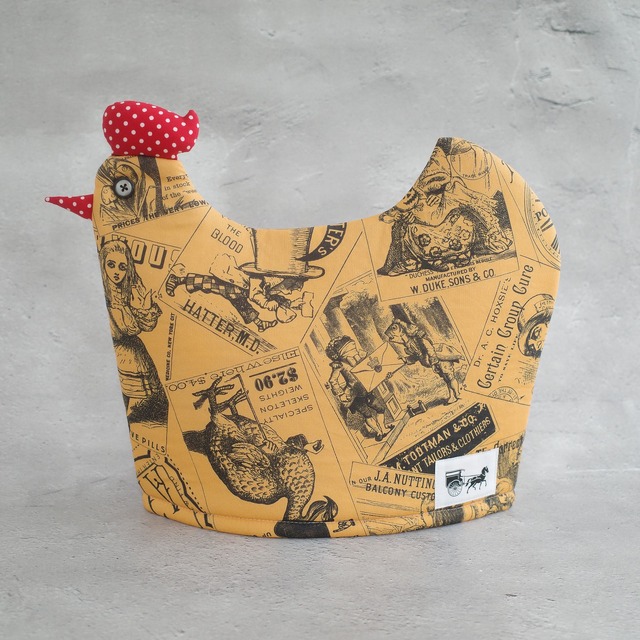 9月26日(土)19時～販売開始 リントンズ にわとり型ティーコジー(Tea cosy) NO,10
