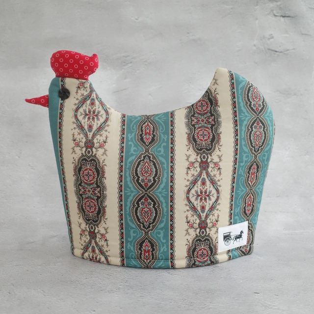 9月26日(土)19時～販売開始 リントンズ にわとり型ティーコジー(Tea cosy) NO,15