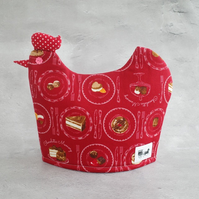 9月26日(土)19時～販売開始 リントンズ にわとり型ティーコジー(Tea cosy) NO,18