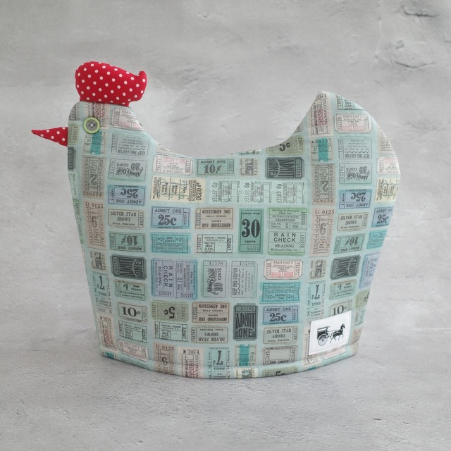 9月26日(土)19時～販売開始 リントンズ にわとり型ティーコジー(Tea cosy) NO,20