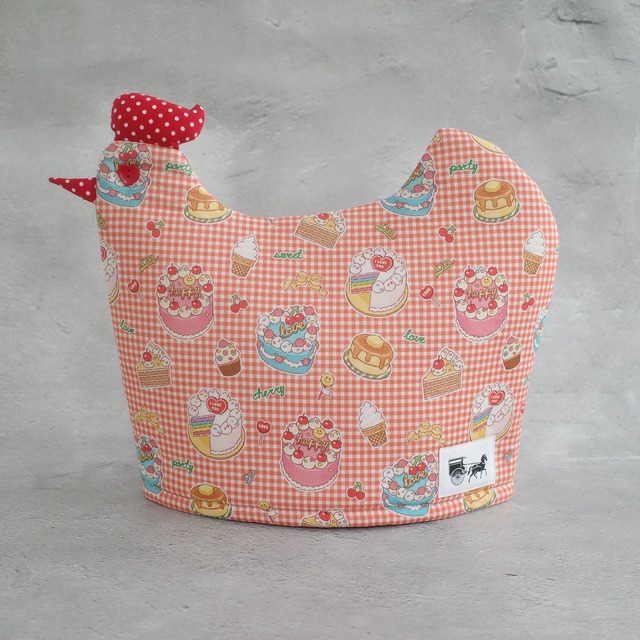 9月26日(土)19時～販売開始 リントンズ にわとり型ティーコジー(Tea cosy) NO,4