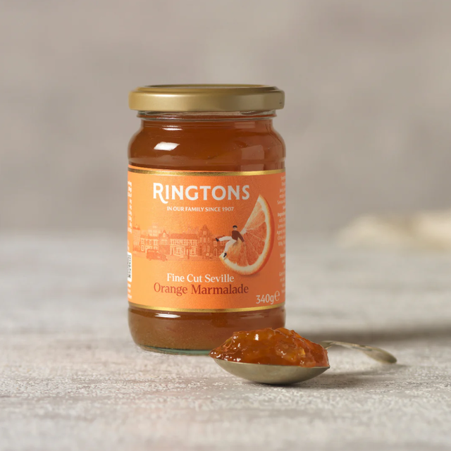 英国紅茶 Ringtons リントンズ【紅茶商オリジナル 英国産 マーマレードジャム】340g