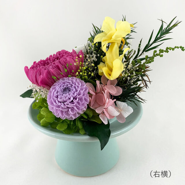 プリザーブドフラワー お供え 仏花 仏壇 菊｜お供え用プリザーブド