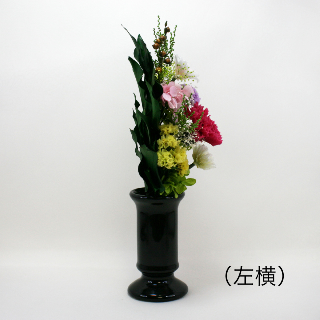 プリザーブドフラワー 仏花 仏壇用 カーネーション 菊　左横