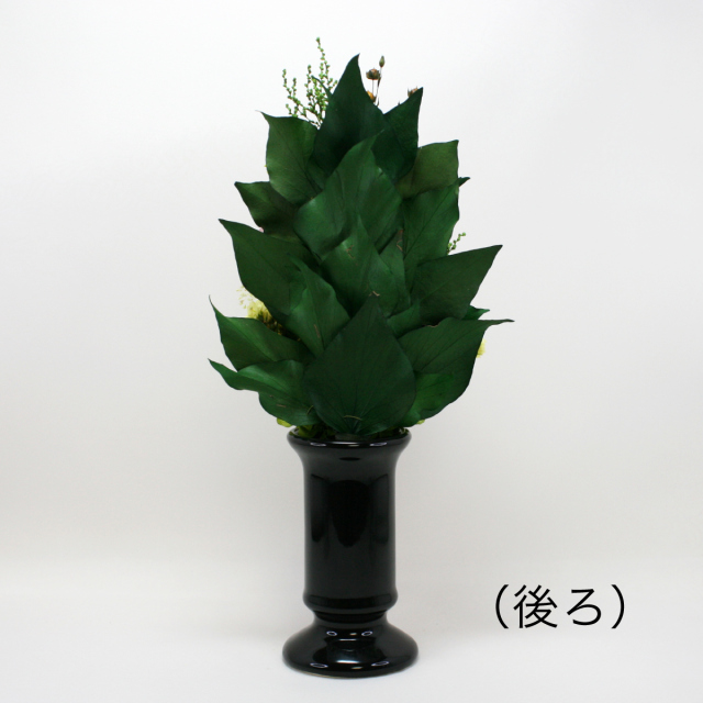プリザーブドフラワー 仏花 仏壇用 カーネーション 菊　後ろ