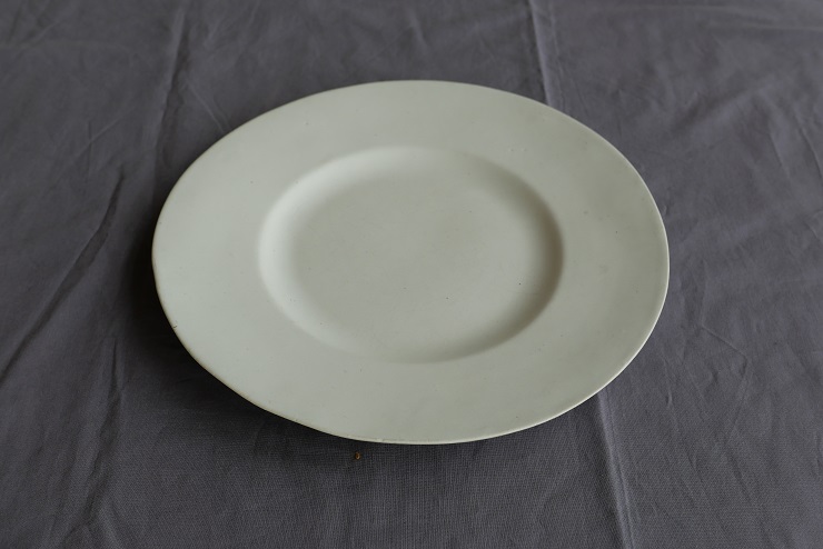 TOKONAMESTORE  ROUND PLATE・L　MATTE WHITE