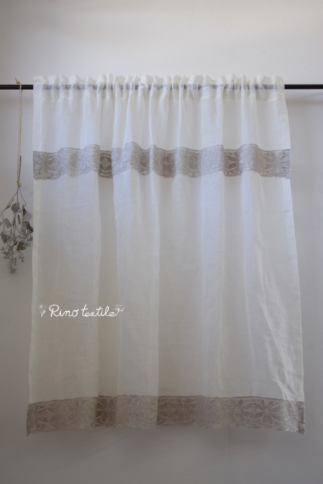 リネンカフェカーテン