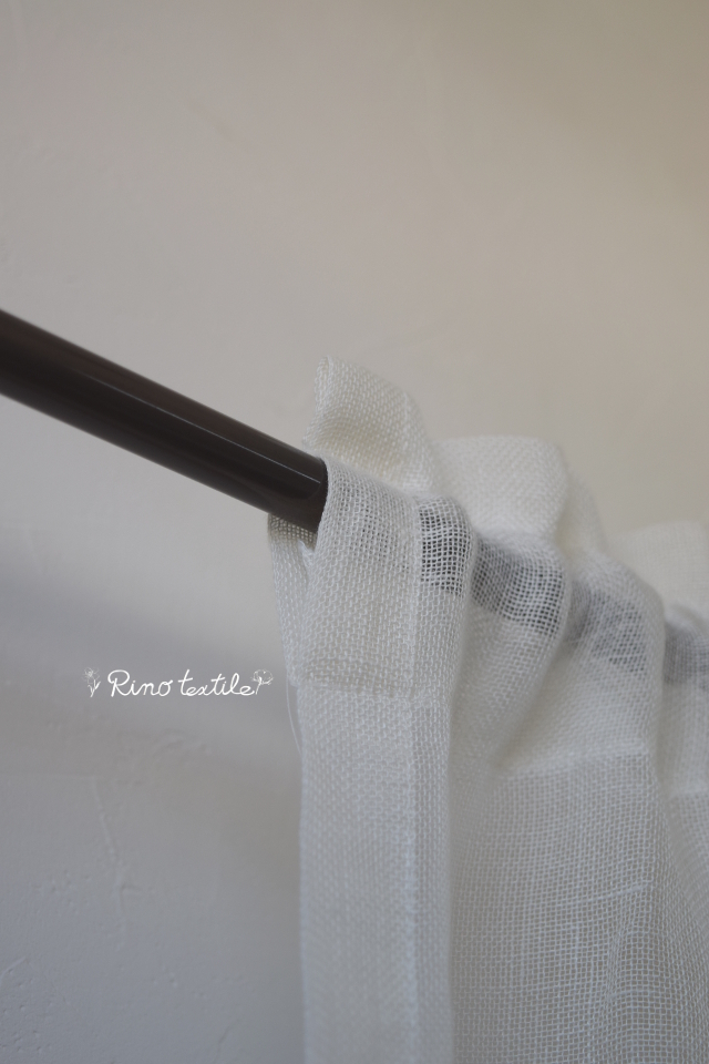 リネンカフェカーテン