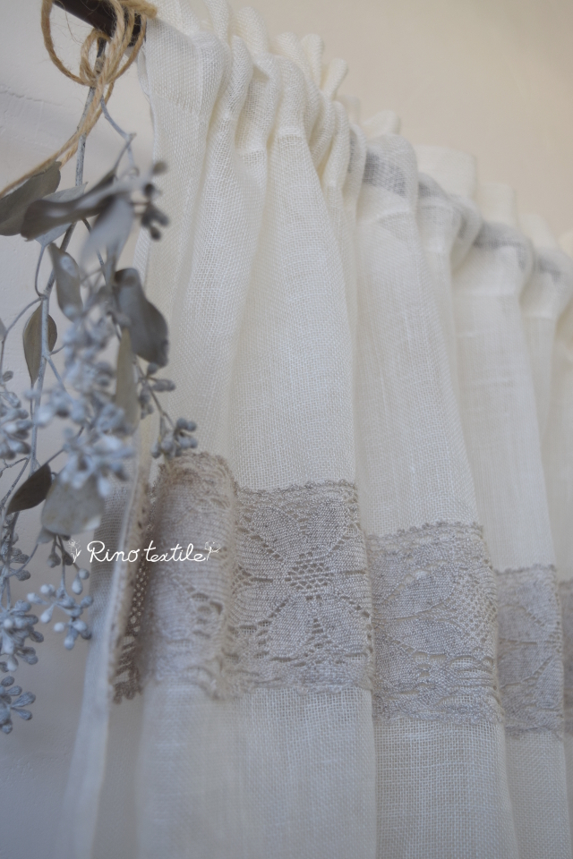 リネンカフェカーテン