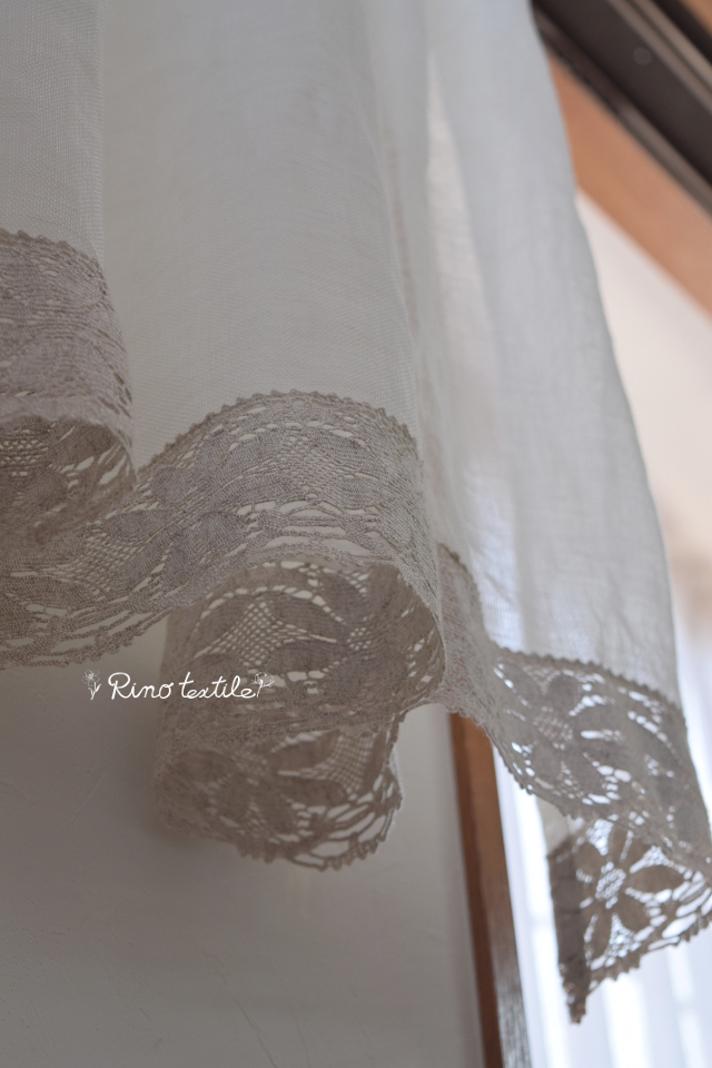 リネンカフェカーテン