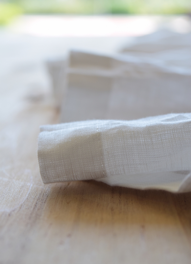 麻レースカーテン③