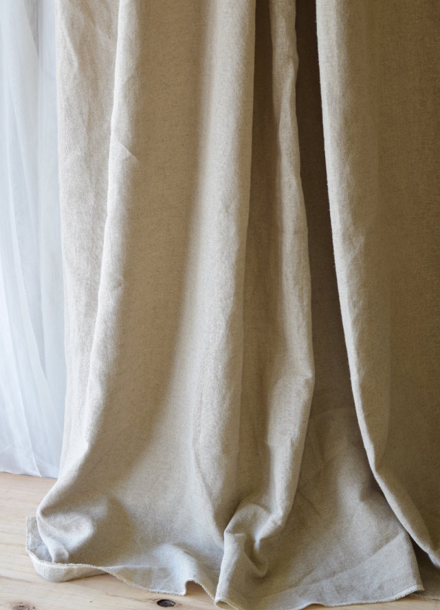 リネンドレープ　リノフレンチ　グレー