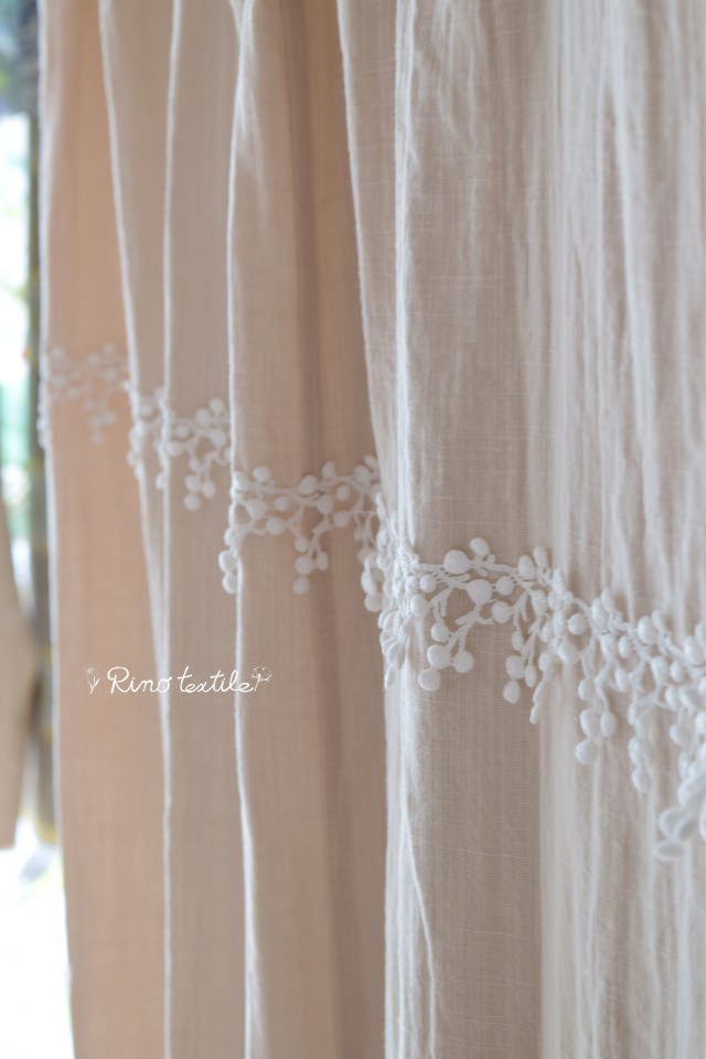 ダブルガーゼ　リノコトン　シェルピンク