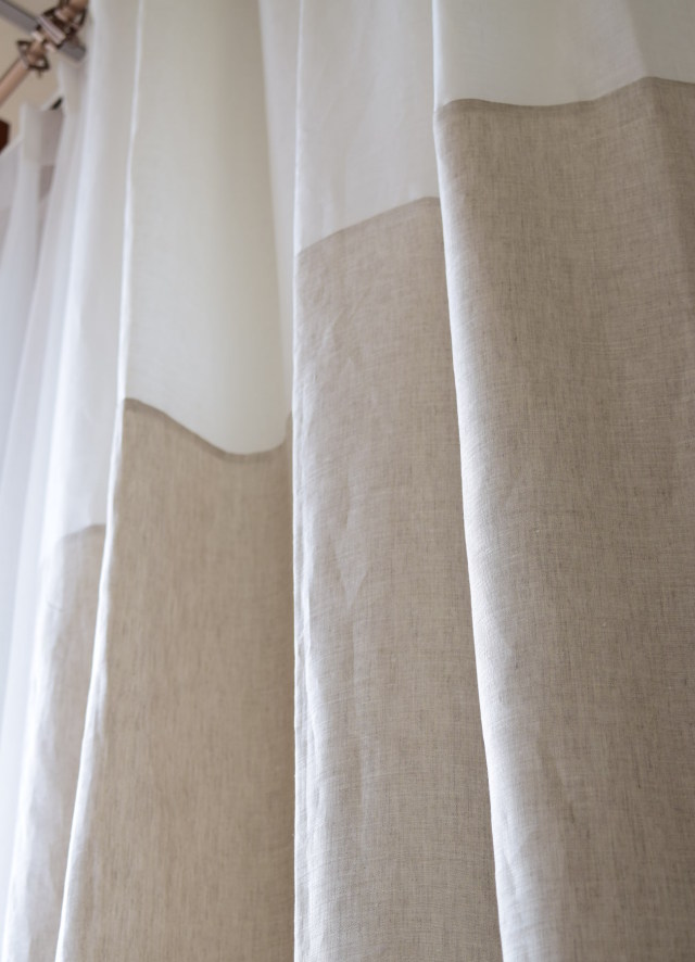 2色使いカーテン⑥