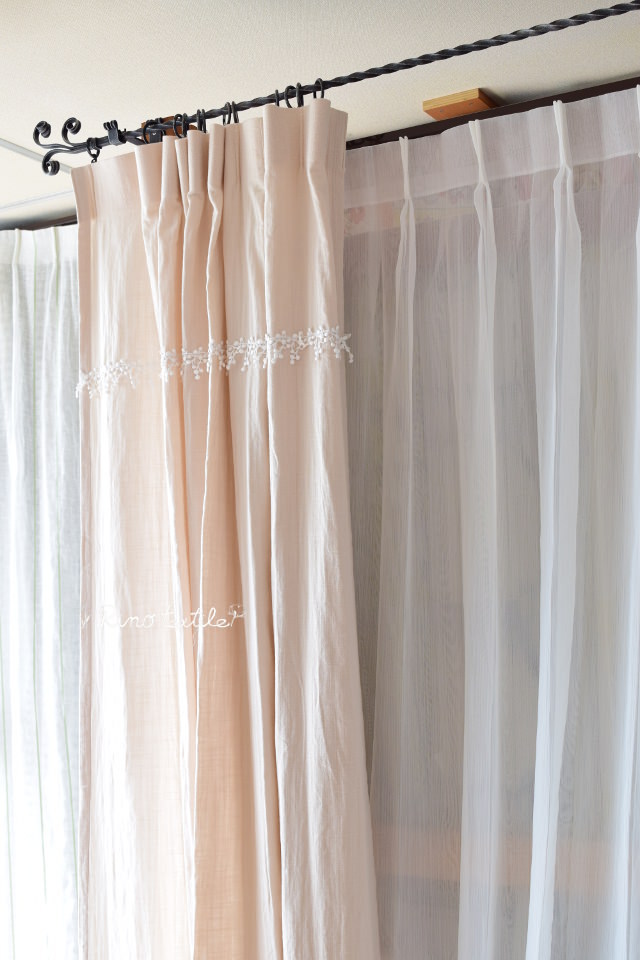 ダブルガーゼ　リノコトン　シェルピンク