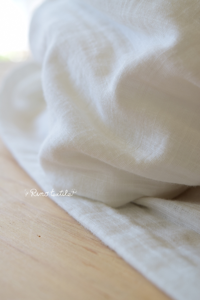 自然素材カーテン　リノコトン