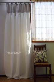 ツートンカラーカーテン（2色）