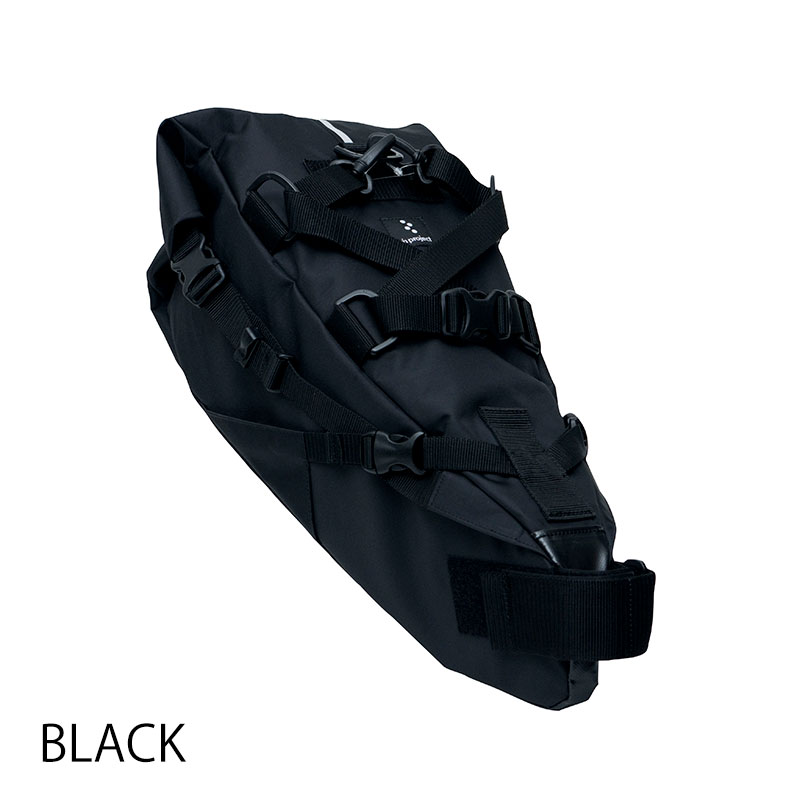 【トラベルサドルバッグ14L】 リュックに変形 バイクパッキング 大型 ロールトップ 取付金具不要 日本製 No.1050