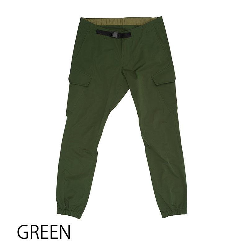 【バイクマンジョガー】10分丈パンツ MoveFit ストレッチ 撥水 防風 軽量 ベルト内蔵 日本製 No.3208