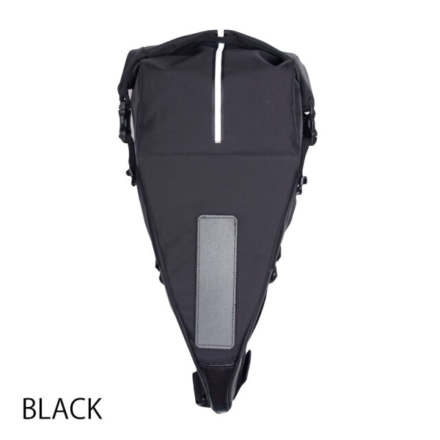 【トラベルサドルバッグ14L】 リュックに変形 バイクパッキング 大型 ロールトップ 取付金具不要 日本製 No.1050