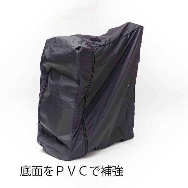 【輪行バッグ 18インチフォールディング用】輪行袋  肩ベルト・収納袋付き 全開できる底面 Tyrell IVE birdyなど 日本製 No1070
