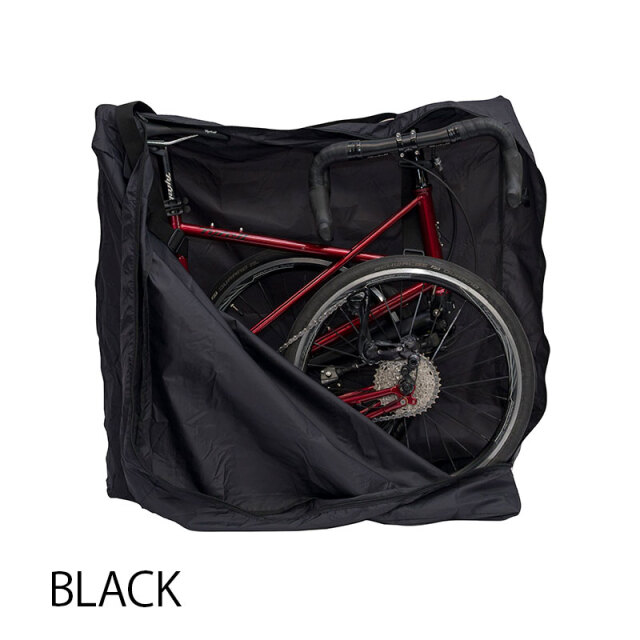【輪行バッグ for Tyrell folding スラントモデル】輪行袋  肩ベルト・収納袋付き 底面を補強 FSX FXαなど 日本製No1072