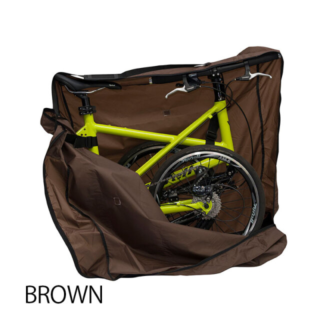 【輪行バッグ for Tyrell folding スラントモデル】輪行袋  肩ベルト・収納袋付き 底面を補強 FSX FXαなど 日本製No1072